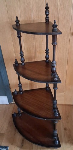 Vintage wooden tier corner - 4,