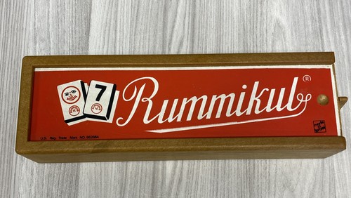 Vintage rummikub tile game set - vintage,