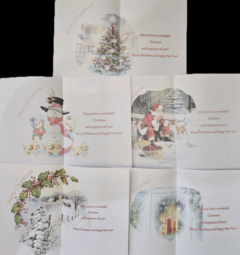 Christmas card inserts - , to