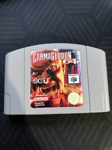 Nintendo n64 carmageddon - carmageddon, 64