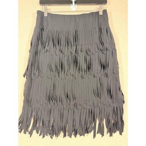 Signature fringe skirt - js,