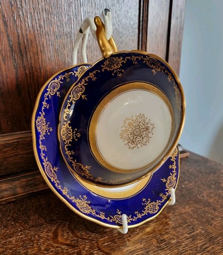 Antique coalport cobalt blue - antique, &