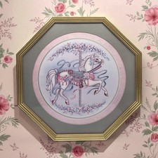 Vintage Carousel Horse Art