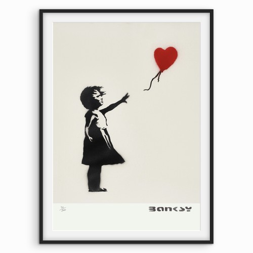 Banksy art print balloon - -,