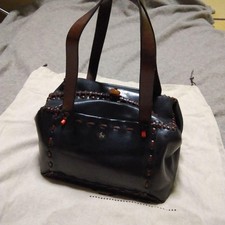 Henry Cuir Mini Boston Bag