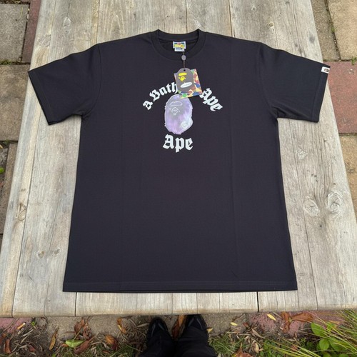Bape black graphic - black, gothic