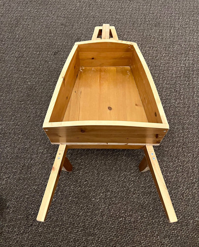 Wooden wheelbarrow style - wooden,
