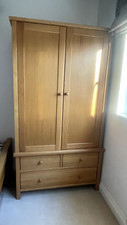 Aspace Wardrobe - Solid Oak