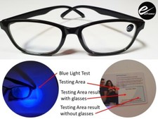 Extreme Anti Blue Ray Transparent Lens Glasses for TV Laptop Games Tablet Mobile