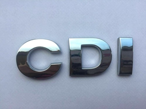 Quality chrome car letters - quality, 3d
