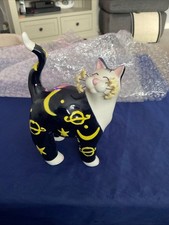 Amy Lacombe Willitts Cat Figurine Moon Star Whiskers ‘Celestial’ #15381