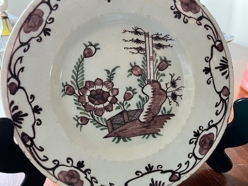 1700 antique delft plate - delft,