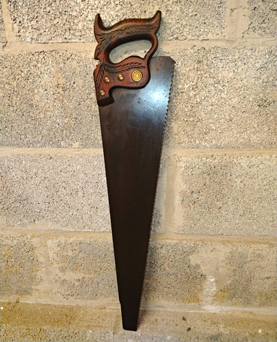 Vintage disston handsaw - vintage,