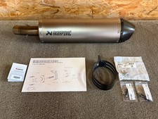 Akrapovic titanium exhaust