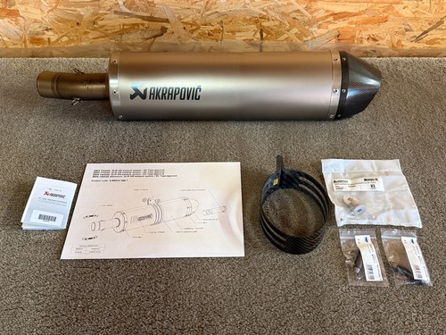 Akrapovic titanium exhaust