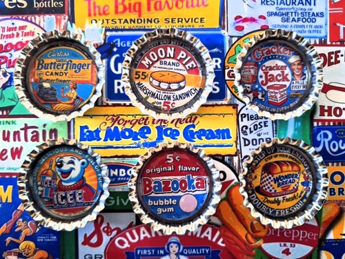 Vintage retro food - vintage/retro, 50's