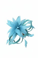Women Flower Feather Hair Hat