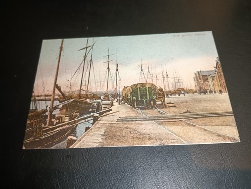 The quay railway goods - quay,