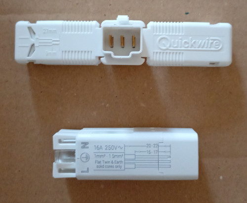 Quickwire qtps3 connector - quickwire, t-connector