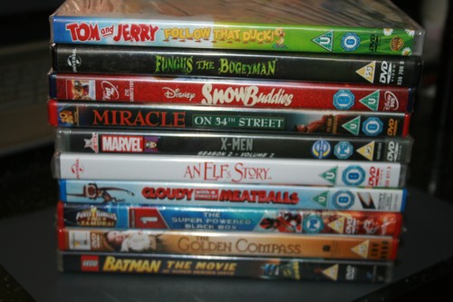 Childrens dvd bundle lot 3 - childrens,