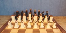 Chess Art Deco Black Friday Sale, 9cm King. Beautiful rare set SAC, Vintage.