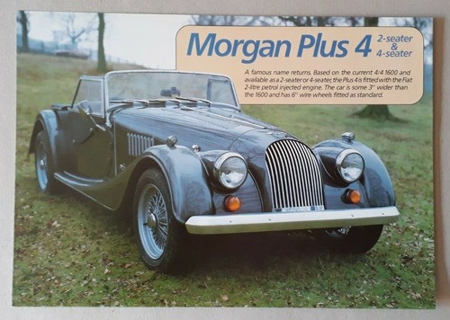 Morgan plus leaflet - morgan, /