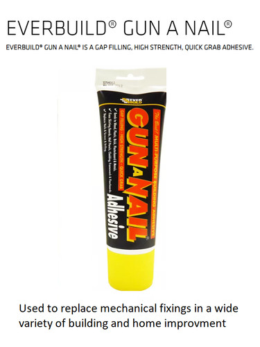 Everbuild gun nail - everbuild, wall