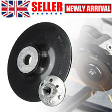 125MM Rubber Fibre Disc Backing Pad M14 Nut For Angle Grinder Sanding Sander 5"