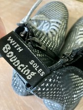 Suede Metallic Mini Stars