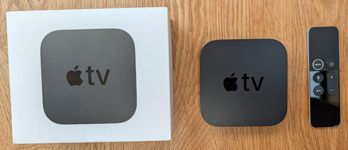 Apple with - tv,