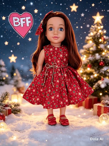Dolls clothes xmas - clothes,
