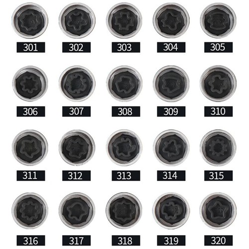 Mercedes locking wheel bolt - wheel,