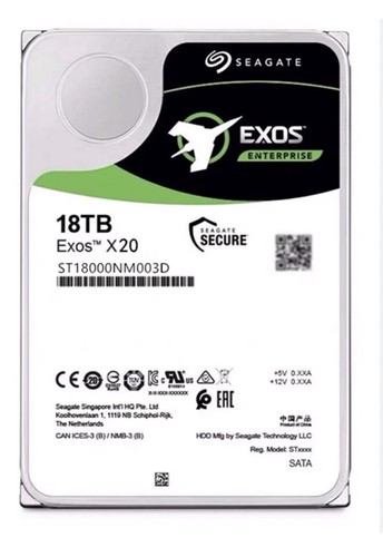 Seagate exos x18 hdd 7200rpm - exos,