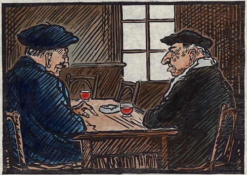 Richard cole signed woodcut - cole,