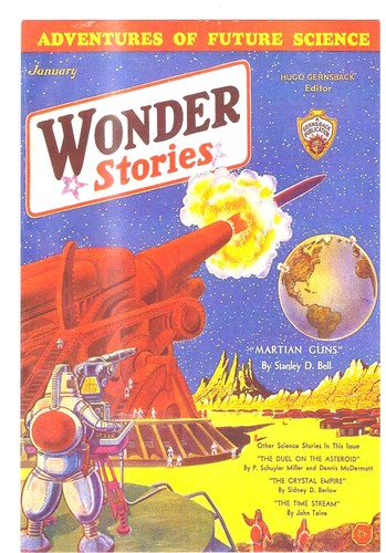 Science fiction comic book - science,