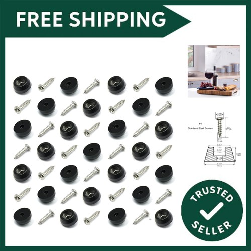 Small round rubber feet - 50,