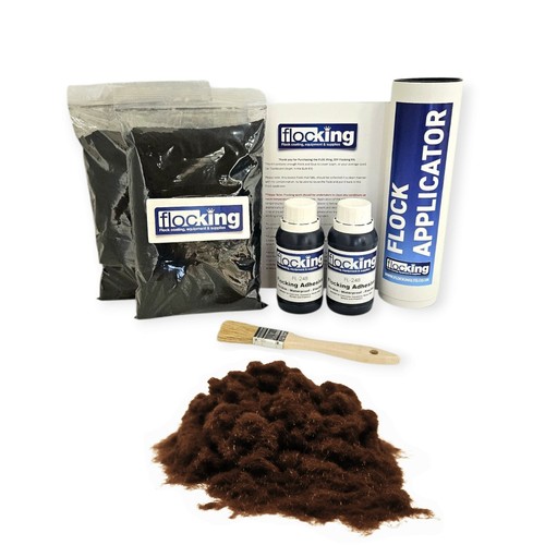 Flocking kit dark - brown,