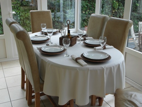 150x260cm oval cream - 150x260cm,