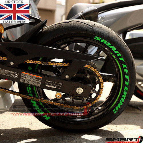 Motorcyle tire letters - motorcyle,