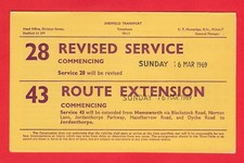 Sheffield Transport Bus