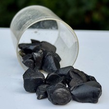 Pot of Whitby Jet 12g Genuine