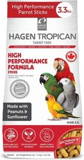 HAGEN TROPICAN HARI PARROT HIGH PERFORMANCE STICKS PELLET PREMIUM FOOD 1 KG