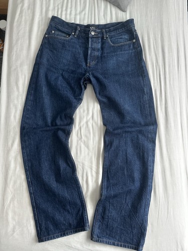 Apc men blue - men's, distressed