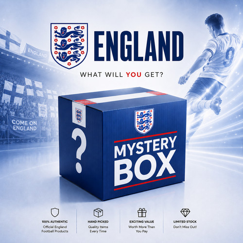 England football mystery box - football,