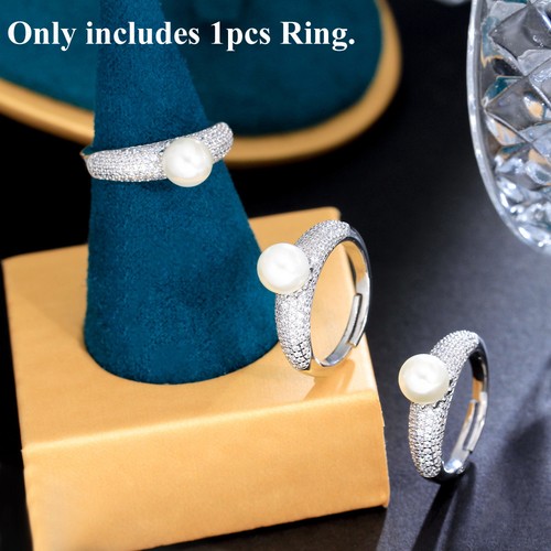 Delicate pearl ring - delicate,