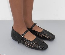 Miista Ballerina Flats, Woven