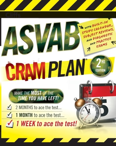 Cliffsnotes asvab cram plan - asvab,