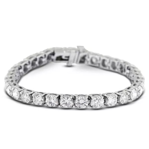 Tennis bracelet solid - tennis, 14k