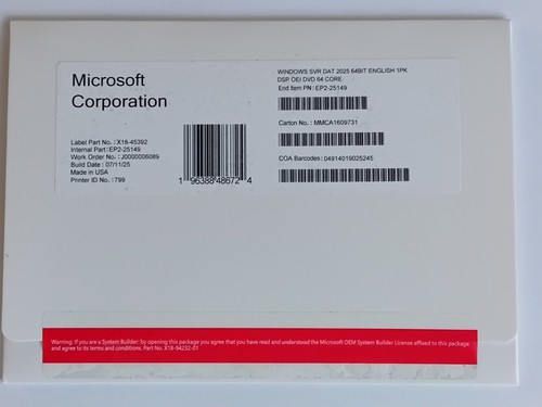 Microsoft windows server 2025 - microsoft,