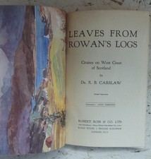 Vintage Book c1944 Leaves From